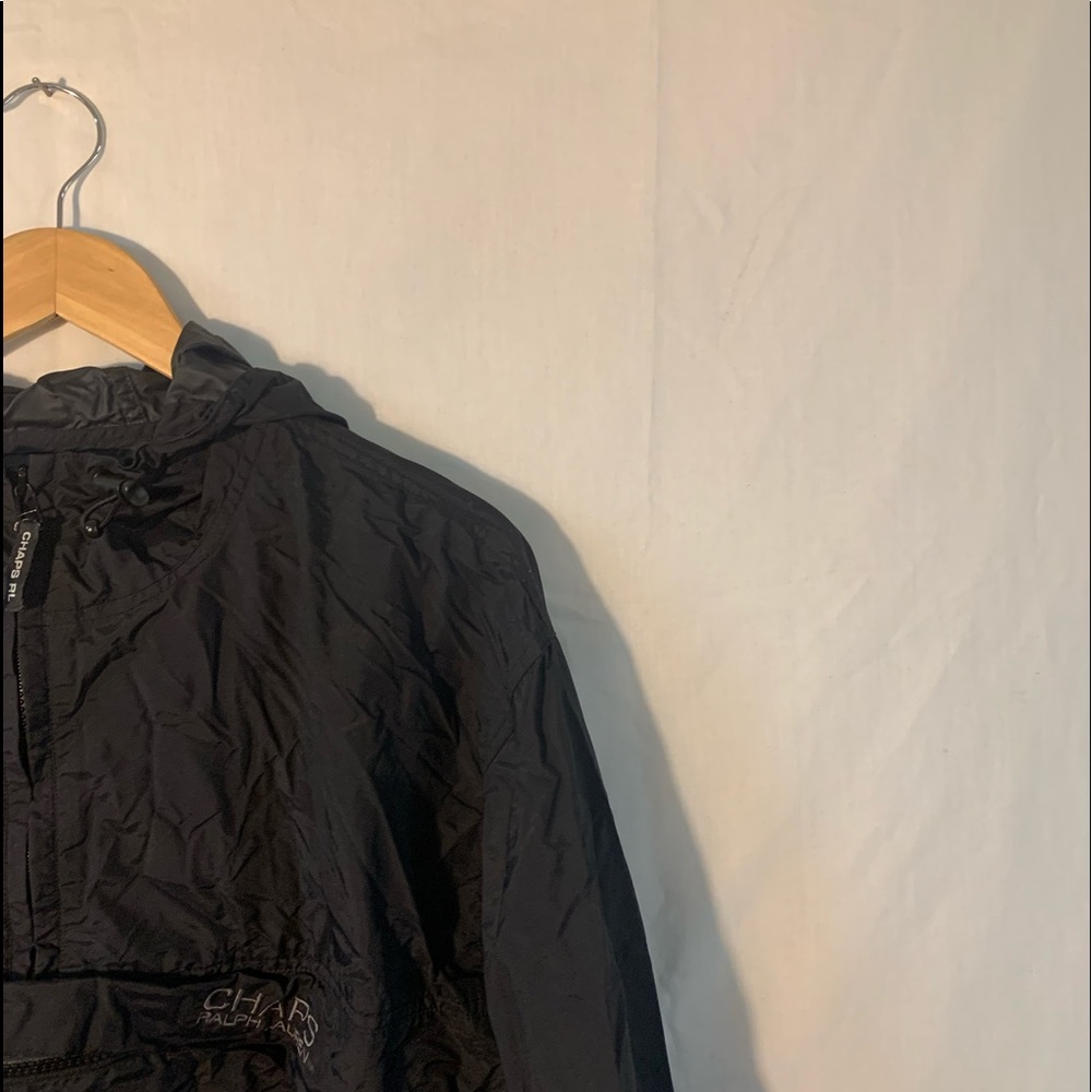 mens chaps rain jacket/pullover size XL navy